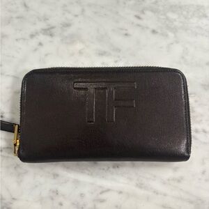 Tom Ford Black Leather Wallet